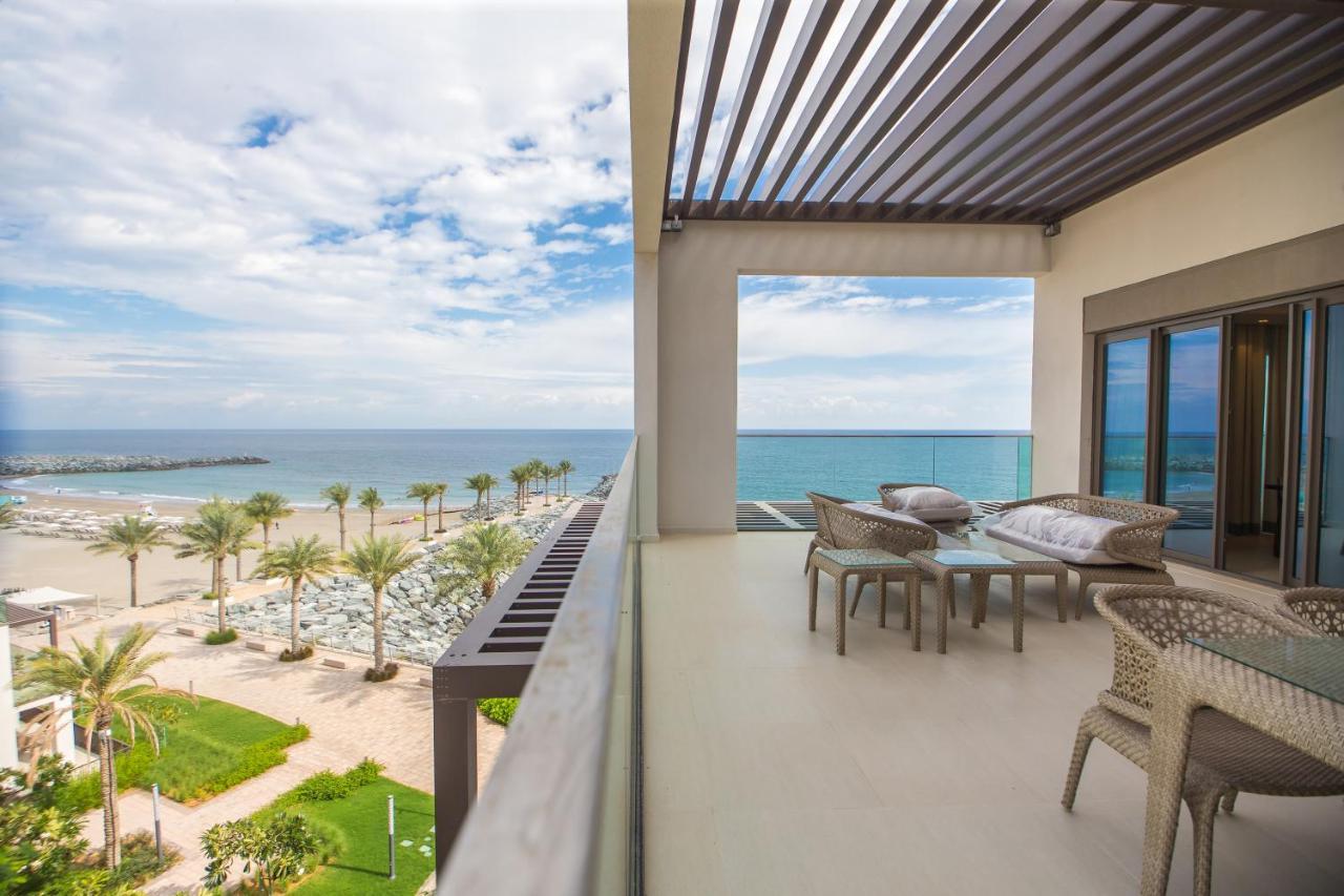 Al Aqah Luxury Apartment W/ Sea Views At Address Residences Fujairah Luaran gambar